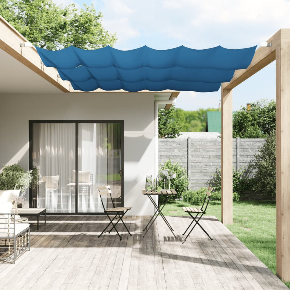 vidaXL Vertical Awning Blue 60x270 cm Oxford Fabric