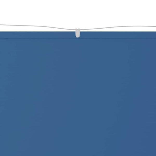 Senkrechtmarkise Blau 60x600 cm Oxford-Gewebe