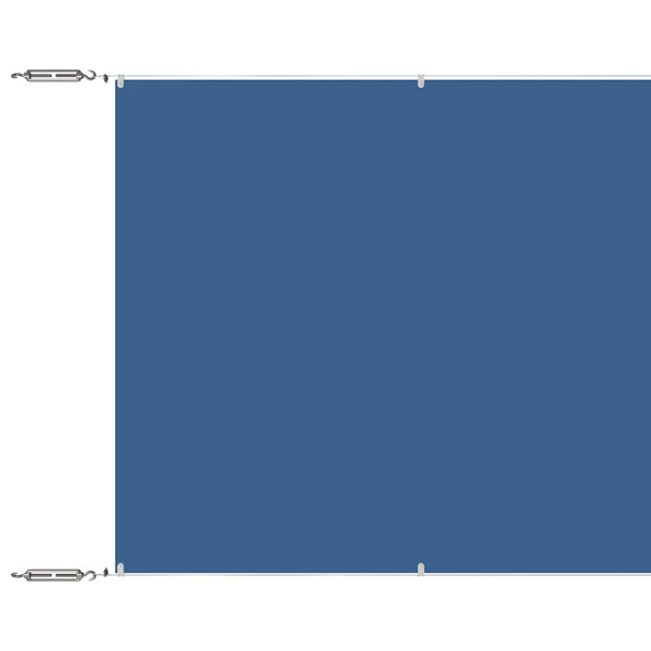 Senkrechtmarkise Blau 60x800 cm Oxford-Gewebe