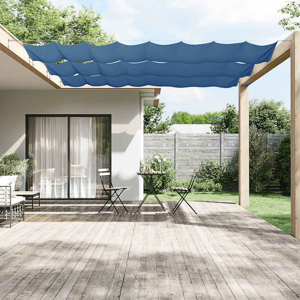 Senkrechtmarkise Blau 60x800 cm Oxford-Gewebe
