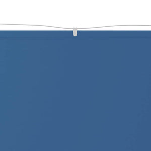 Senkrechtmarkise Blau 60x1000 cm Oxford-Gewebe
