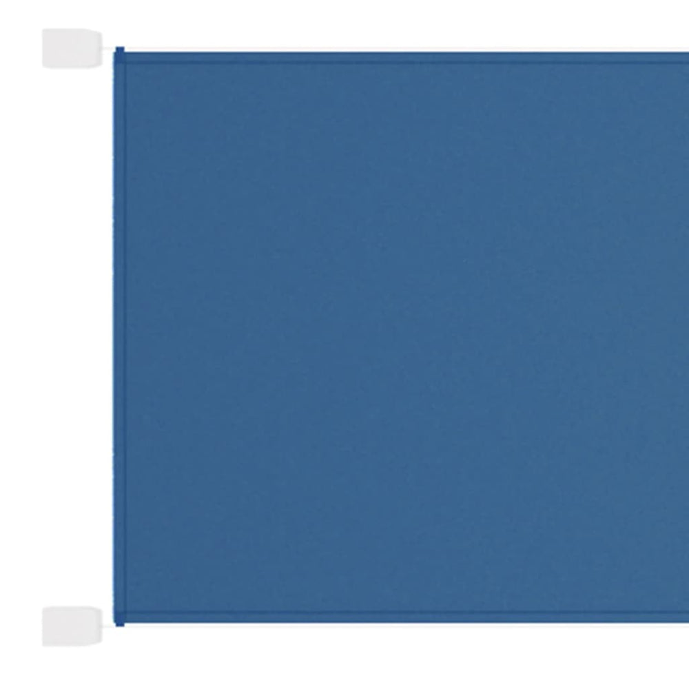 vidaXL Vertical Awning Blue 100x360 cm Oxford Fabric
