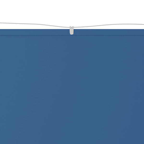 Senkrechtmarkise Blau 100x360 cm Oxford-Gewebe