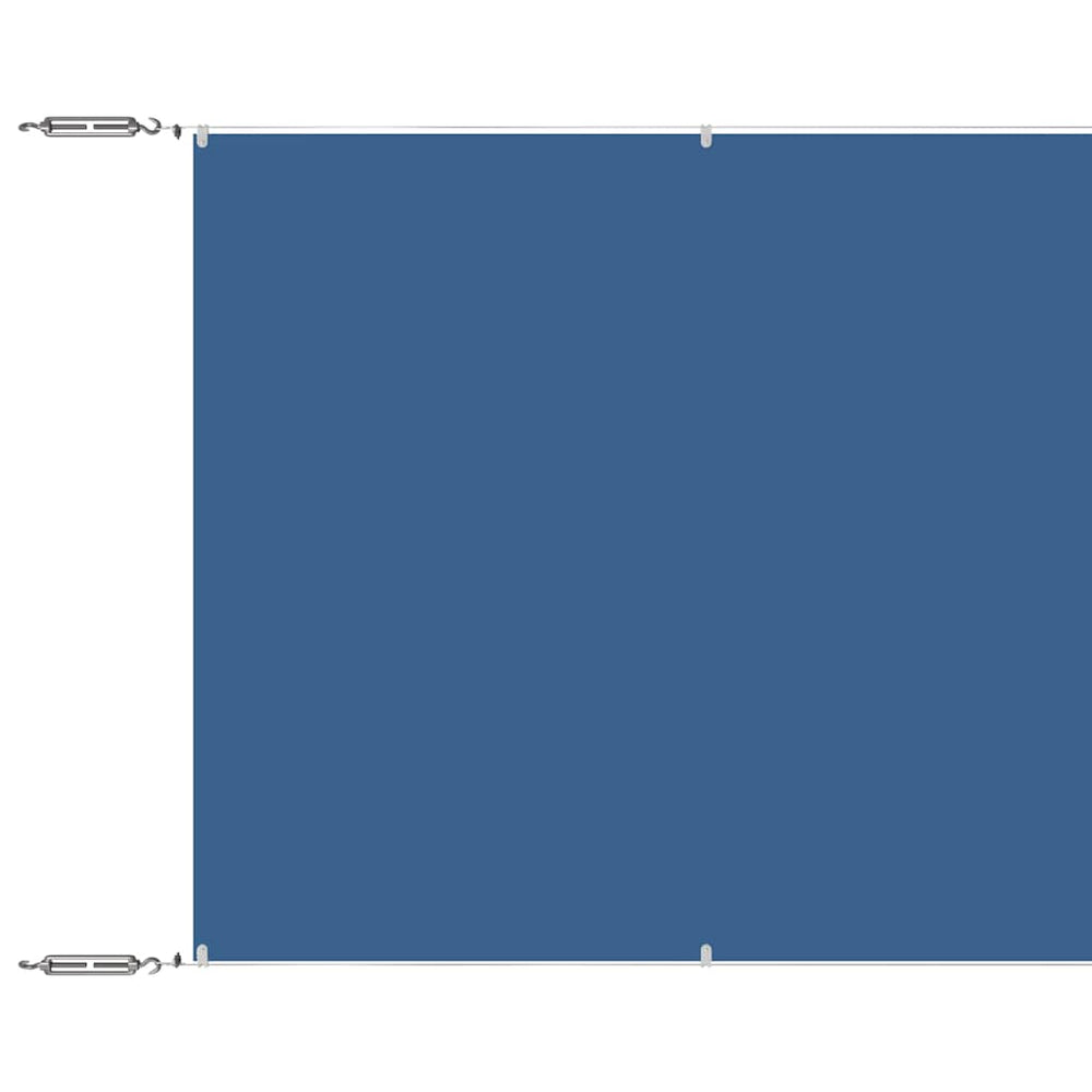 vidaXL Vertical Awning Blue 100x600 cm Oxford Fabric