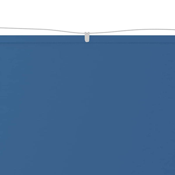 Senkrechtmarkise Blau 100x600 cm Oxford-Gewebe
