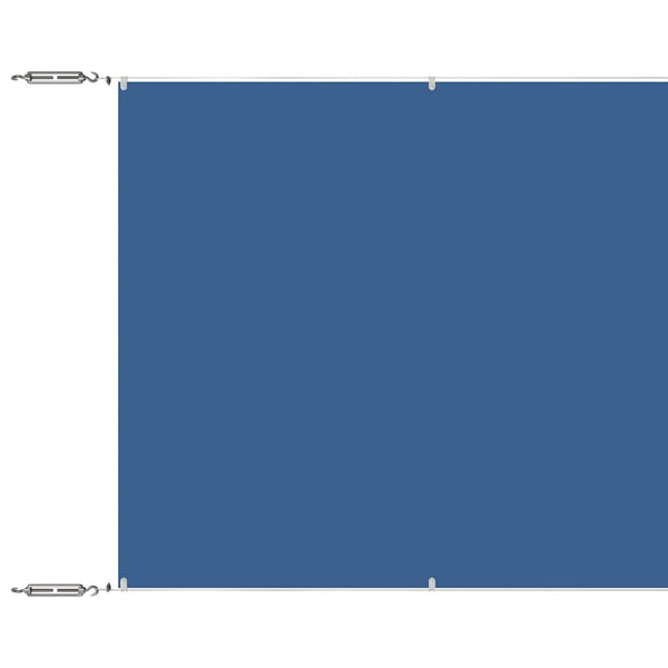 Senkrechtmarkise Blau 100x800 cm Oxford-Gewebe