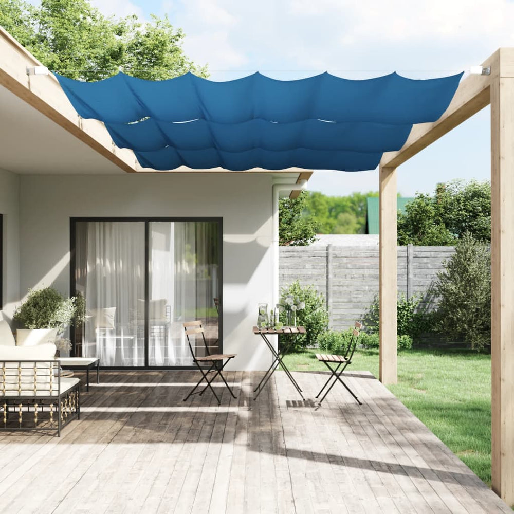 vidaXL Vertical Awning Blue 140x270 cm Oxford Fabric