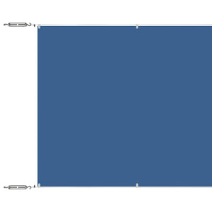 Senkrechtmarkise Blau 140x800 cm Oxford-Gewebe