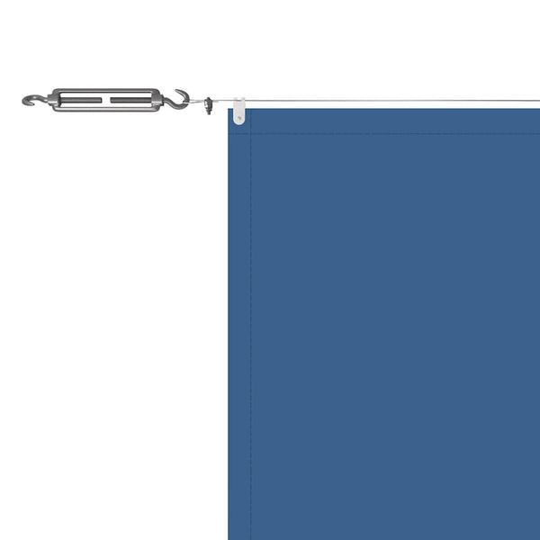 Senkrechtmarkise Blau 140x1000 cm Oxford-Gewebe