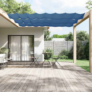 Senkrechtmarkise Blau 140x1000 cm Oxford-Gewebe