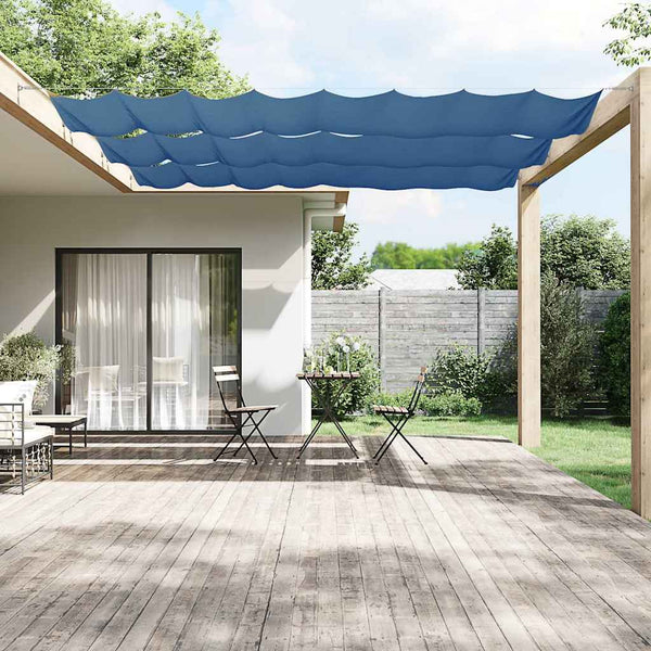 Senkrechtmarkise Blau 140x1000 cm Oxford-Gewebe