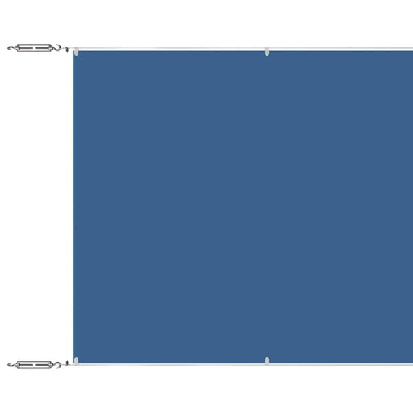 Senkrechtmarkise Blau 180x1000 cm Oxford-Gewebe