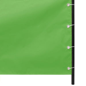 Balkon-Sichtschutz Hellgrün 120x240 cm Oxford-Gewebe