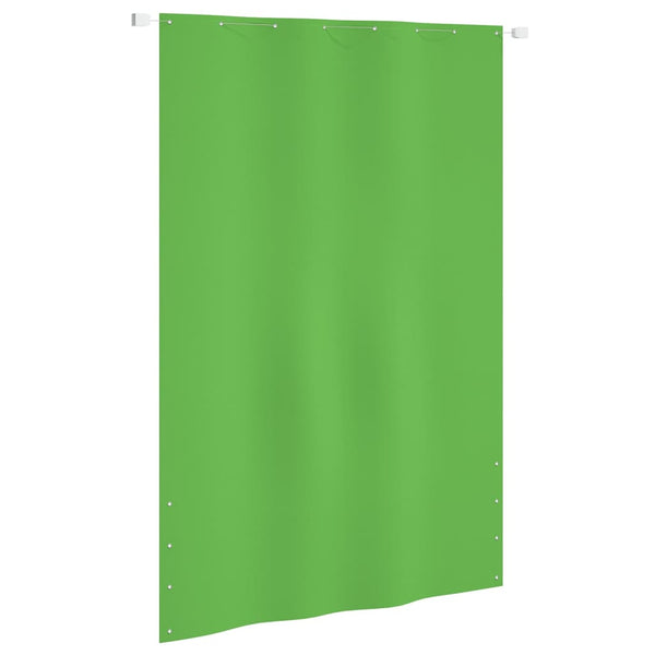 Balkon-Sichtschutz Hellgrün 160x240 cm Oxford-Gewebe