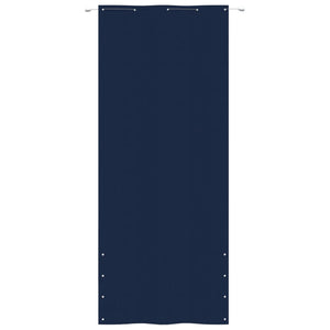 Balkon-Sichtschutz Blau 100x240 cm Oxford-Gewebe