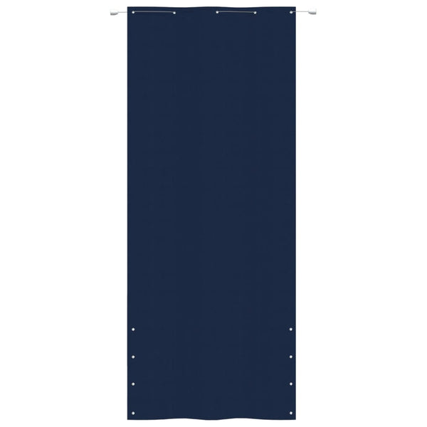 Balkon-Sichtschutz Blau 100x240 cm Oxford-Gewebe