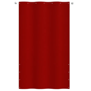 Balkon-Sichtschutz Rot 140x240 cm Oxford-Gewebe