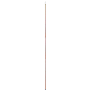 vidaXL Mât de tente télescopique 170-255 cm Acier galvanisé