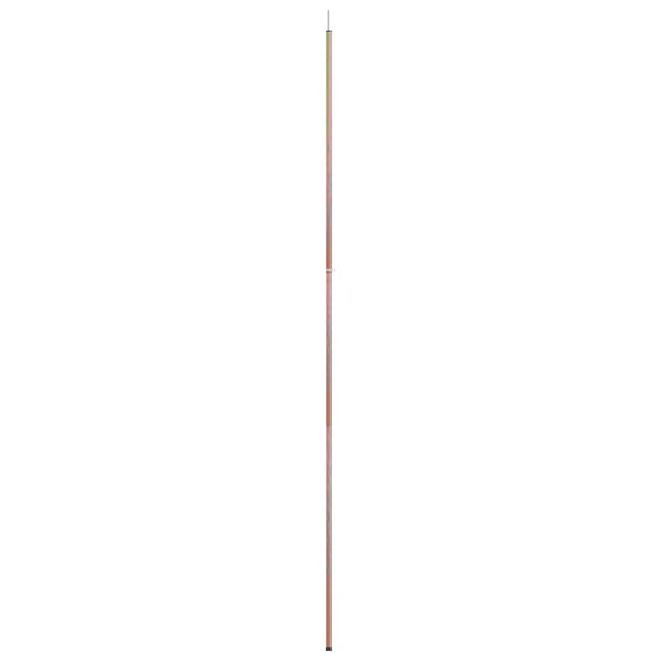 vidaXL Mât de tente télescopique 170-255 cm Acier galvanisé
