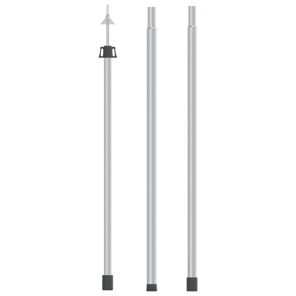Teleskop-Tarpstange 102-260 cm Aluminium