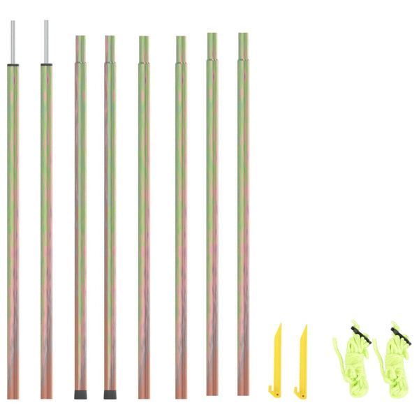 Sonnensegel Stangen 2 Stk. 200 cm Verzinkter Stahl