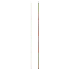 Sonnensegel Stangen 2 Stk. 200 cm Verzinkter Stahl