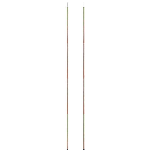 Sonnensegel Stangen 2 Stk. 200 cm Verzinkter Stahl