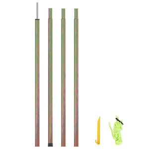 Sonnensegel Stange 250 cm Verzinkter Stahl