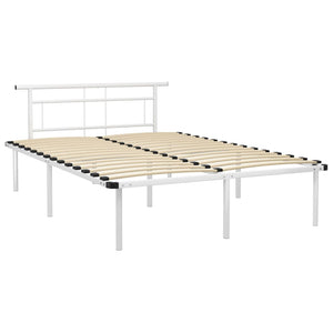 Metallbett Weiß 140x200 cm