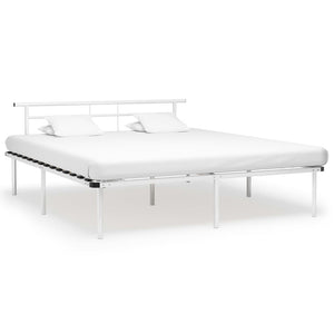 Metallbett Weiß 180x200 cm