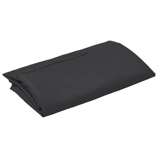 Ersatzbezug für Sonnenschirm Schwarz 300 cm