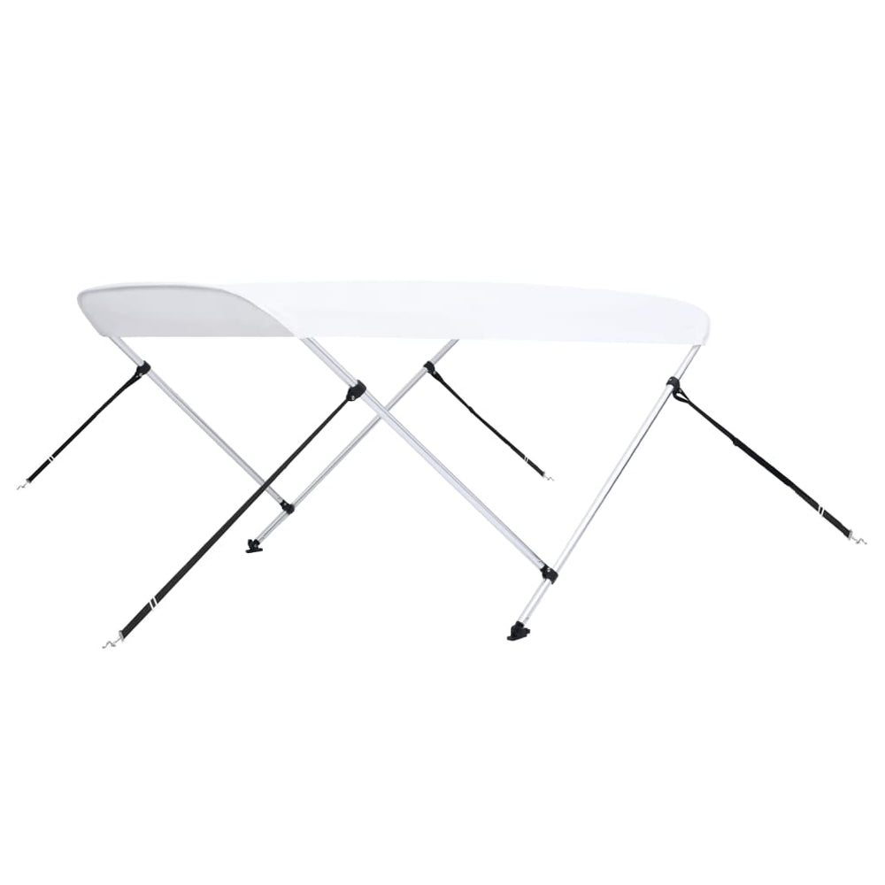 2-Bügel Bimini Top Weiß 150x120x110 cm
