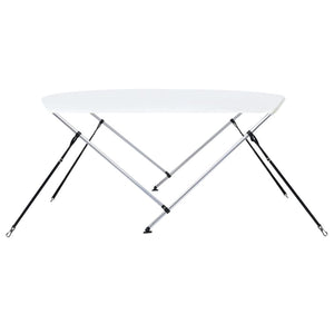 2-Bügel Bimini Top Weiß 150x120x110 cm
