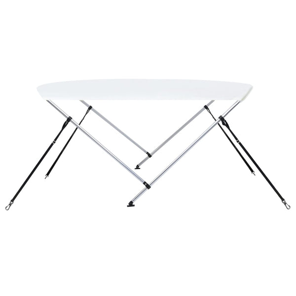 2-Bügel Bimini Top Weiß 150x120x110 cm