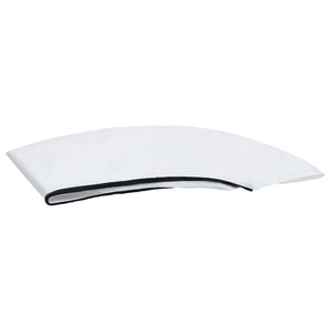 Weißes 2-Bügel Bimini-Top 180x130x110cm