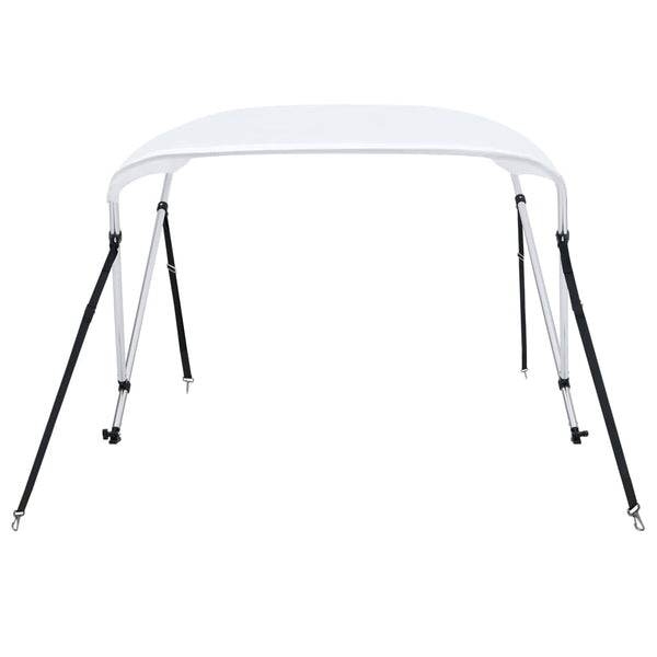2-Bügel Bimini Top Weiß 180x150x110 cm