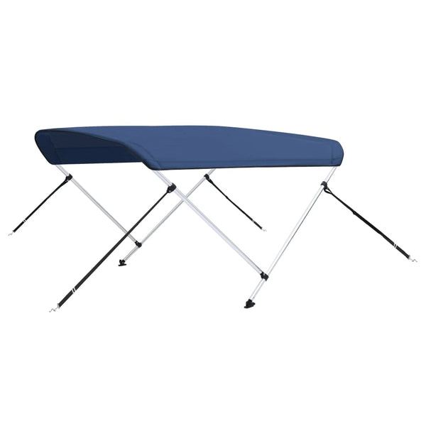 Marineblaues 2-Bügel-Bimini-Top – 150x120x110 cm