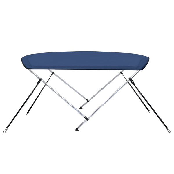 Marineblaues 2-Bügel-Bimini-Top – 150x120x110 cm
