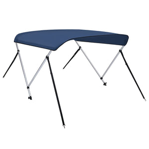 Marineblaues 2-Bügel-Bimini-Top – 150x120x110 cm