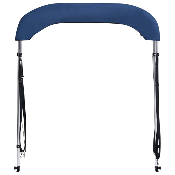 Marineblaues 2-Bügel-Bimini-Top – 150x120x110 cm