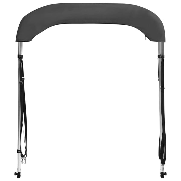 Anthrazit 2-Bow Bimini Top 180x130x110 cm