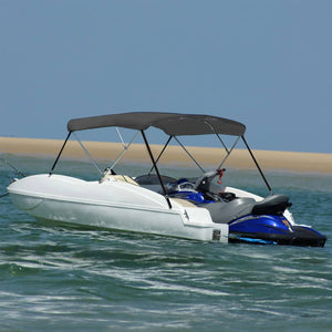 3-Bügel Bimini Top Anthrazit 183x160x137cm
