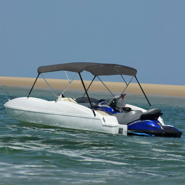 3-Bügel Bimini Top Anthrazit 183x160x137cm