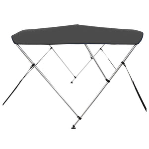Anthrazit 3-Bow Bimini Top 183x196cm