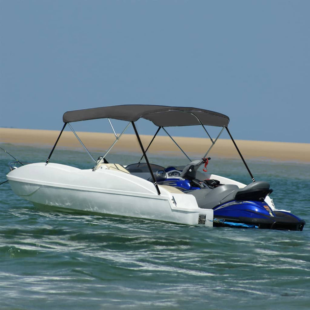 Anthrazit 3-Bow Bimini Top 183x196cm