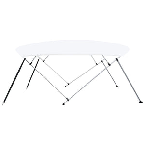 4-Bogen Bimini Top Weiß 243 cm