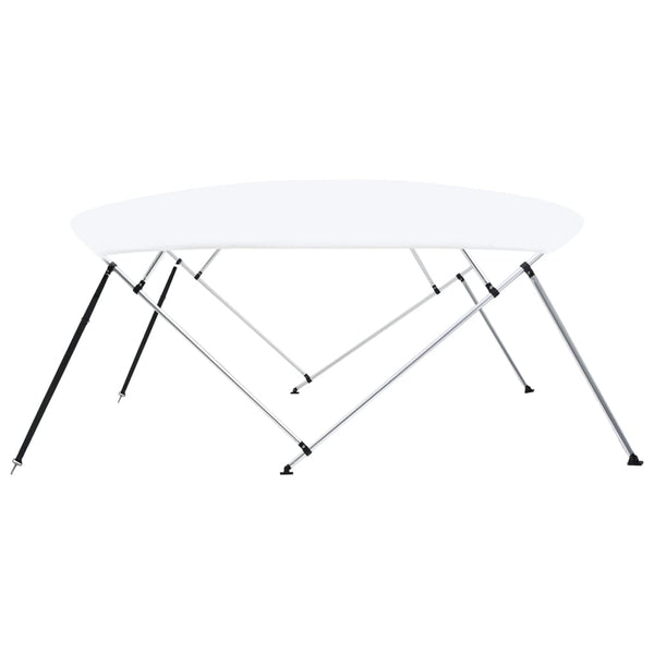 4-Bogen Bimini Top Weiß 243 cm
