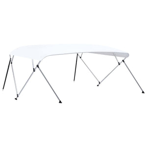 4-Bogen Bimini Top Weiß 243 cm