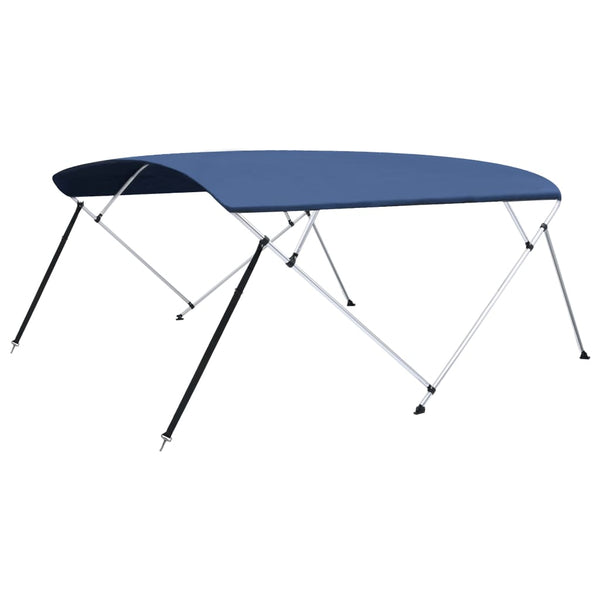 Marineblaues 4-Bügel-Bimini-Top 243x(230-244)x137cm
