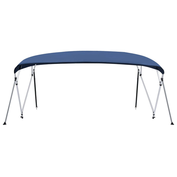 Marineblaues 4-Bügel-Bimini-Top 243x(230-244)x137cm